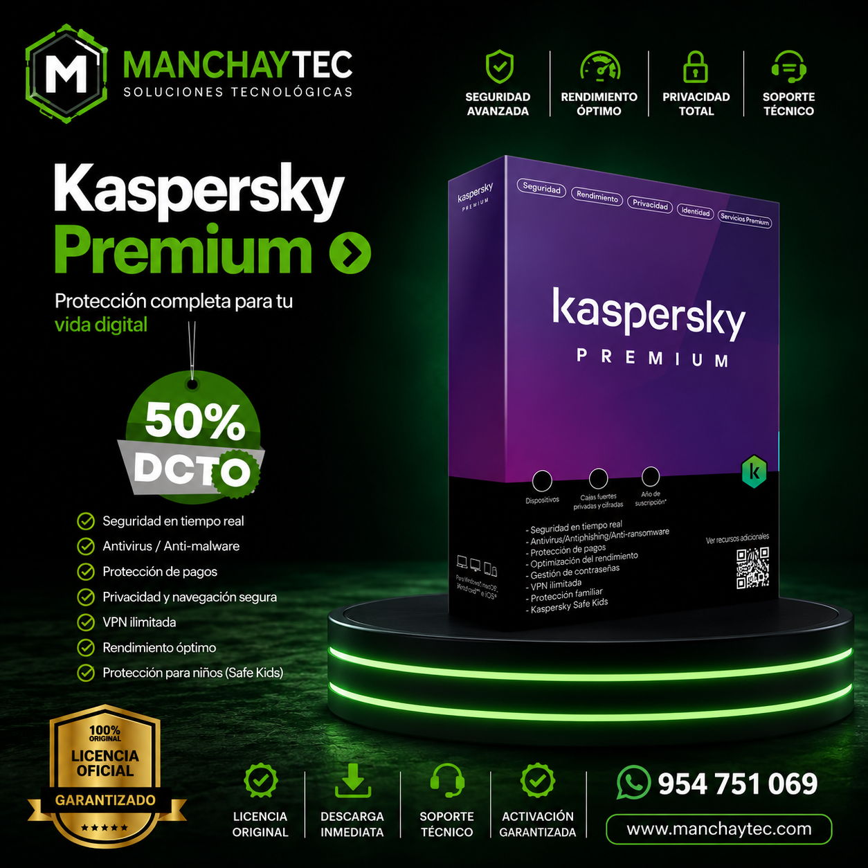 Antivirus Kaspersky Premium