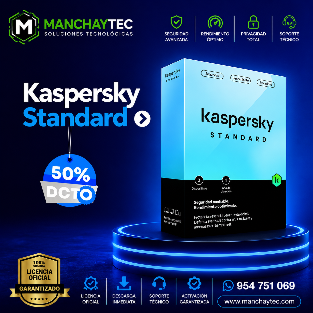 Antivirus Kaspersky Standard